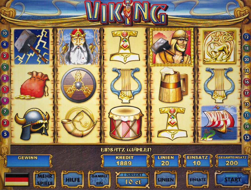 Viking Game Screen