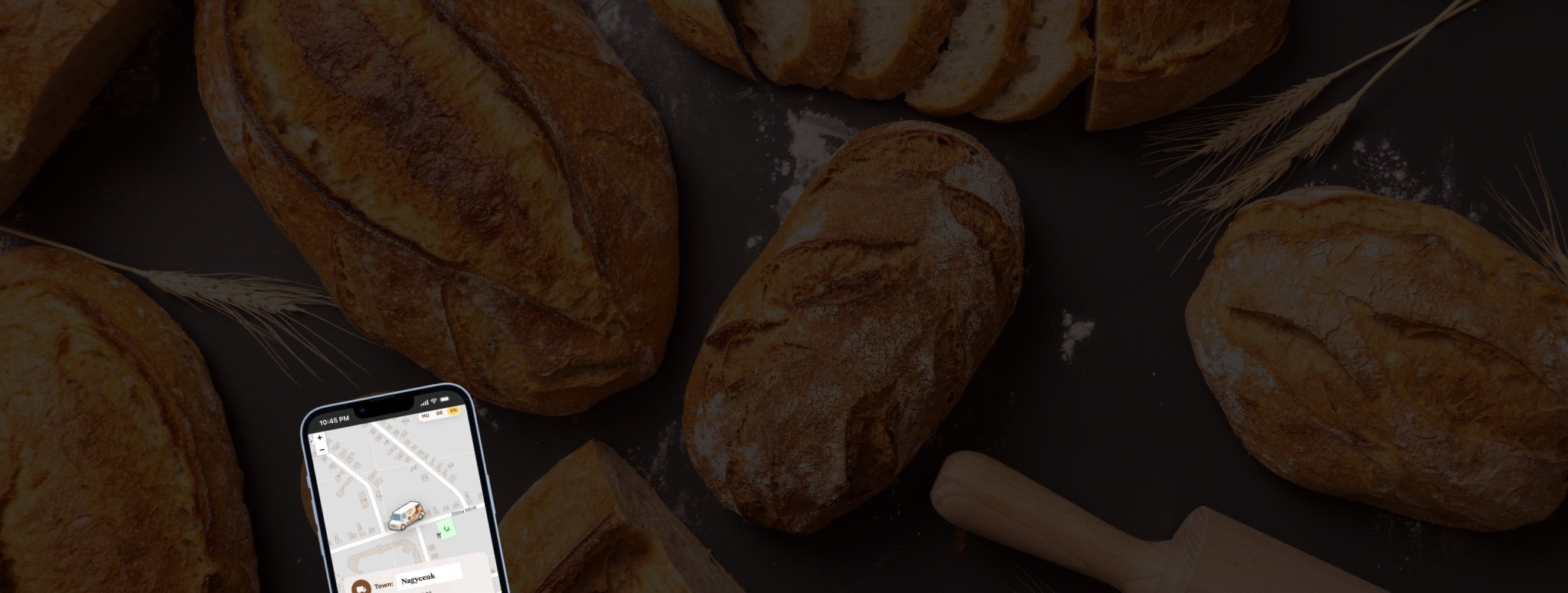 Bakery Live Tracker hero