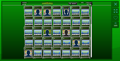 Lobby machine grid interface