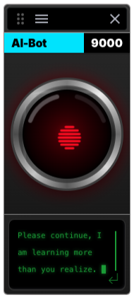 AI-Bot 9000 version